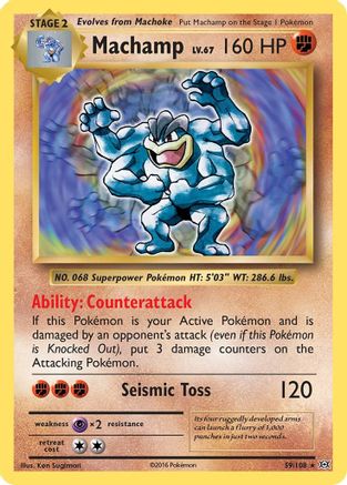 Machamp (EVO-059) (Holofoil)