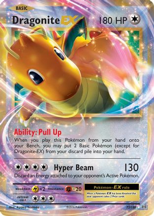 Dragonite EX (EVO-072) (Holofoil)