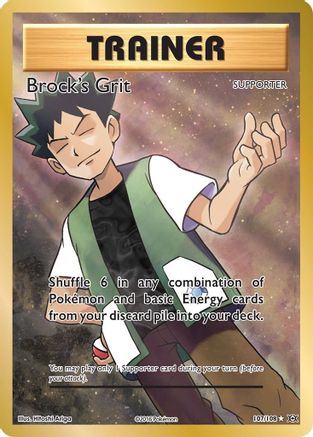 Brock's Grit (Full Art) (EVO-107) (Holofoil)