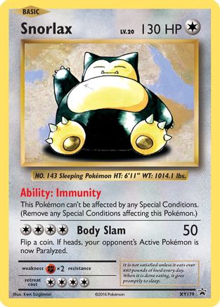 Snorlax (PR-XY179) (Holofoil)