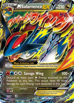 M Salamence EX (PR-XY171) (Holofoil)