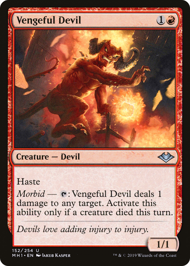 Vengeful Devil (MH1-152) (Foil)