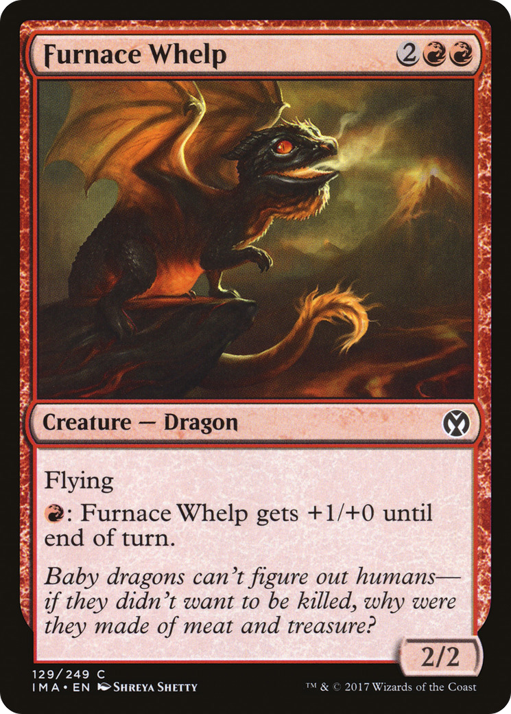 Furnace Whelp (IMA-129) (Foil)