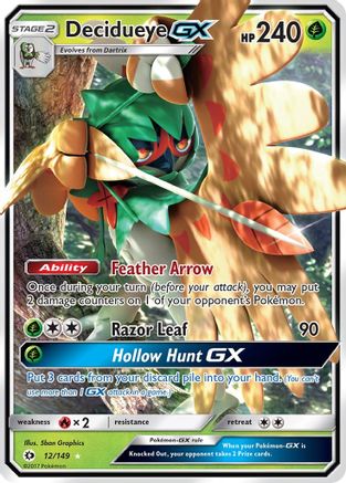 Decidueye GX (SUM-012) (Holofoil)