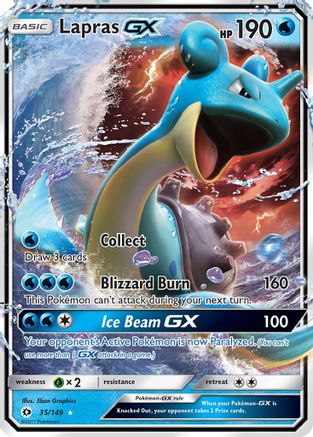 Lapras GX (SUM-035) (Holofoil)