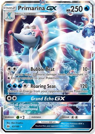 Primarina GX (SUM-042) (Holofoil)
