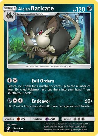 Alolan Raticate (SUM-077)