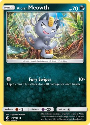 Alolan Meowth (SUM-078)