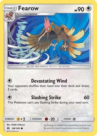 Fearow (SUM-098) (Reverse Holofoil)