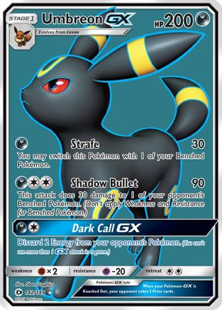 Umbreon GX (Full Art) (SUM-142) (Holofoil)