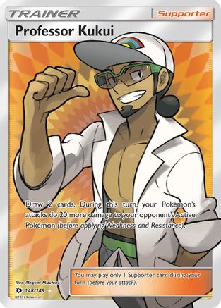Professor Kukui (Full Art) (SUM-148) (Holofoil)