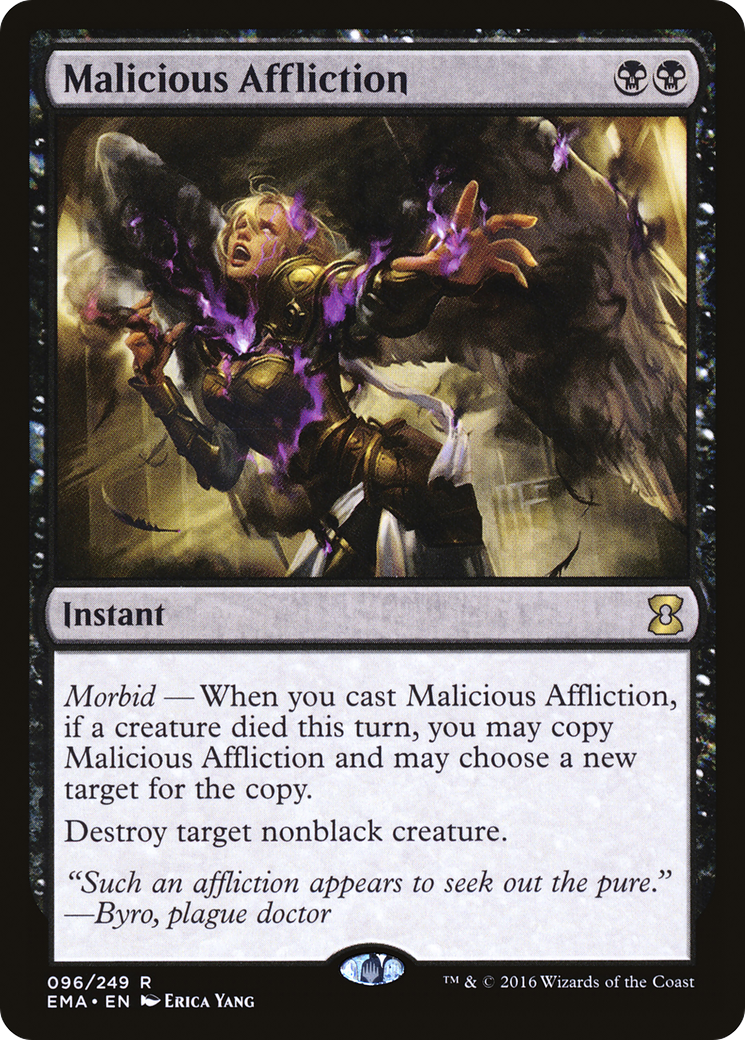Malicious Affliction (EMA-096) (Foil)