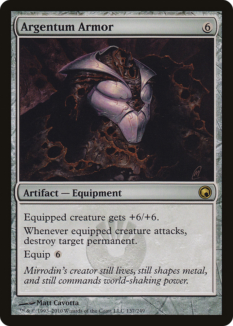 Argentum Armor (SOM-137) (Foil)