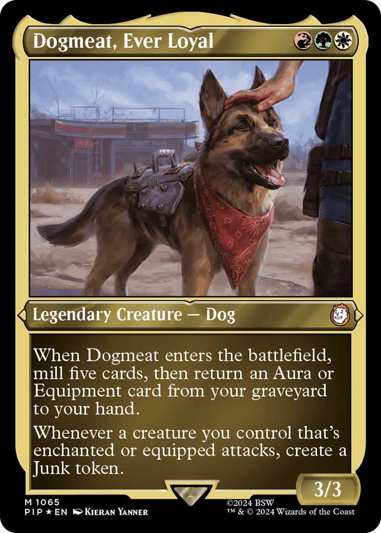 Dogmeat, Ever Loyal (PIP-1065) (Display Commander) (Foil)