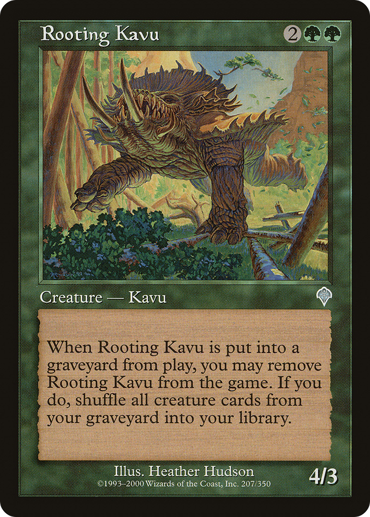 Rooting Kavu (INV-207) (Foil)