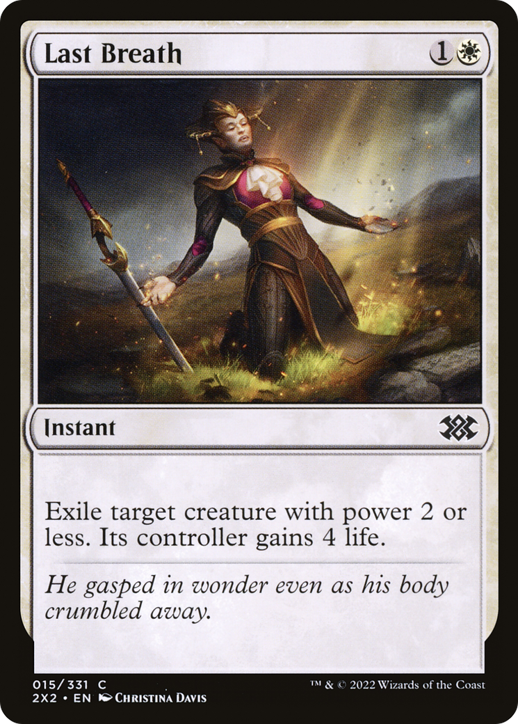 Last Breath (2X2-015) (Foil)