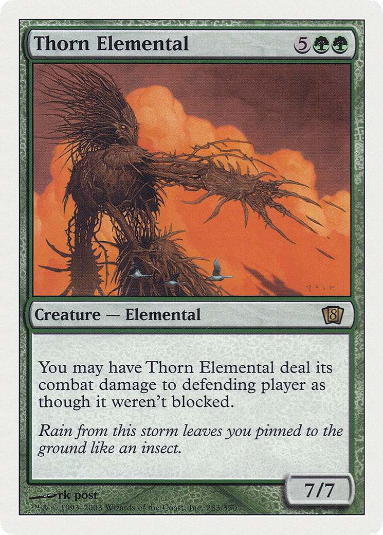 Thorn Elemental (8ED-283★) (Foil)