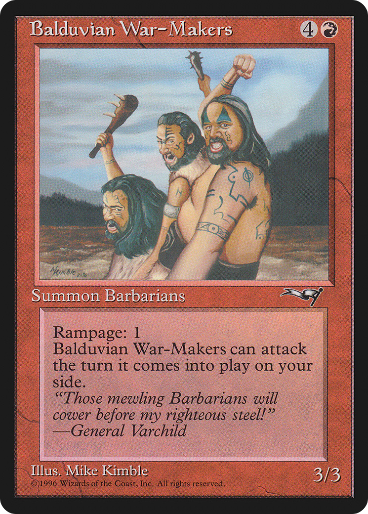 Balduvian War-Makers (ALL-66A)
