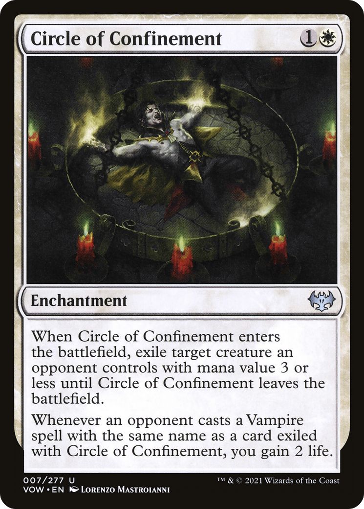 Circle of Confinement (VOW-007) (Foil)