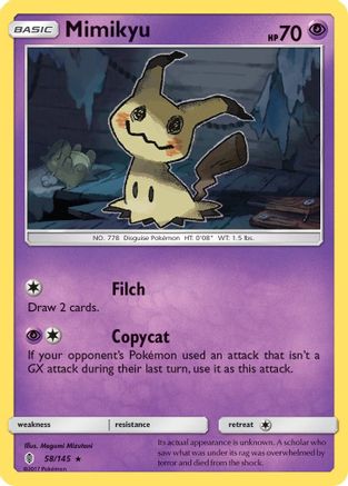Mimikyu (GRI-058) (Reverse Holofoil)