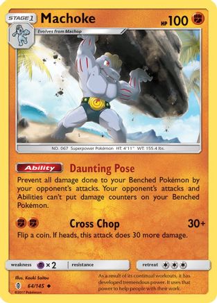 Machoke (GRI-064) (Reverse Holofoil)