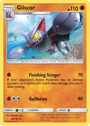 Gliscor (GRI-068) (Reverse Holofoil)