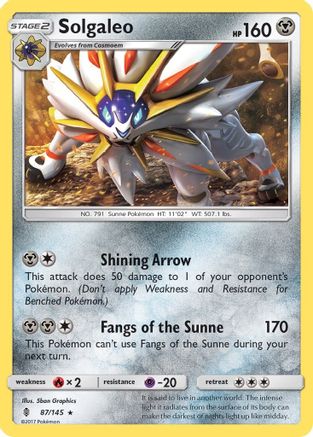Solgaleo (GRI-087) (Reverse Holofoil)