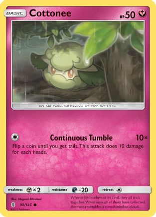 Cottonee (GRI-090) (Reverse Holofoil)