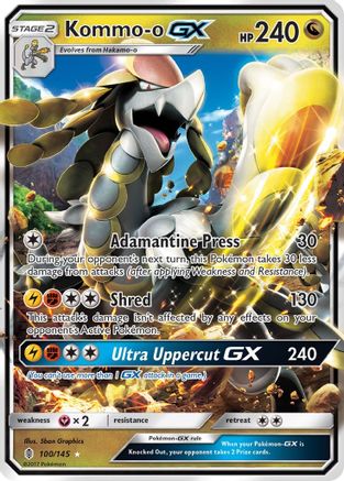 Kommo-o GX (GRI-100) (Holofoil)
