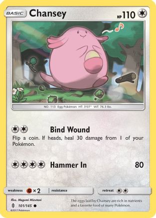 Chansey (GRI-101) (Reverse Holofoil)