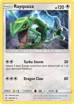 Rayquaza (GRI-106) (Reverse Holofoil)
