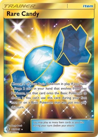 Rare Candy (Secret) (GRI-165) (Holofoil)