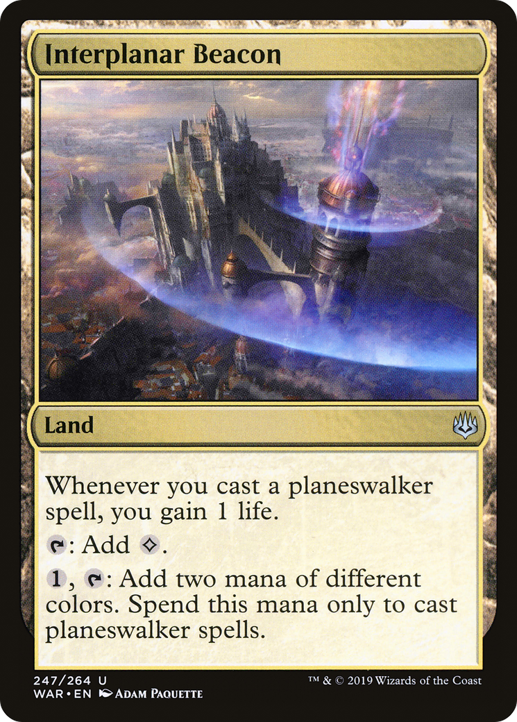 Interplanar Beacon (WAR-247) (Foil)