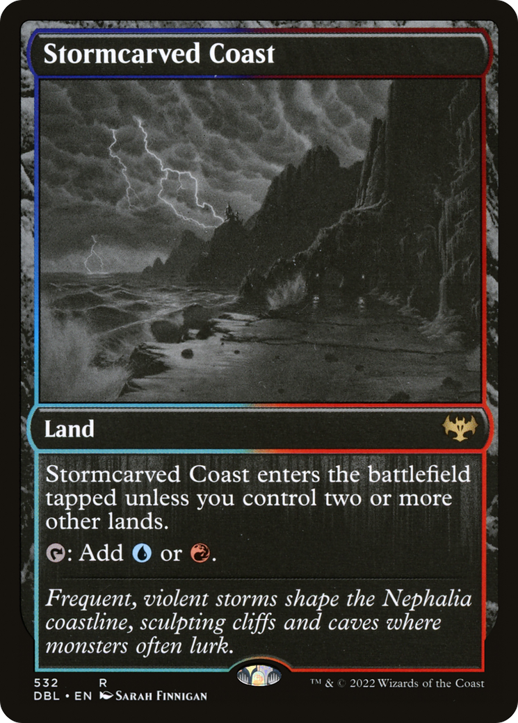 Stormcarved Coast (DBL-532) (Foil)