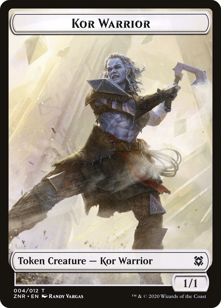 Kor Warrior Token (TZNR-004)
