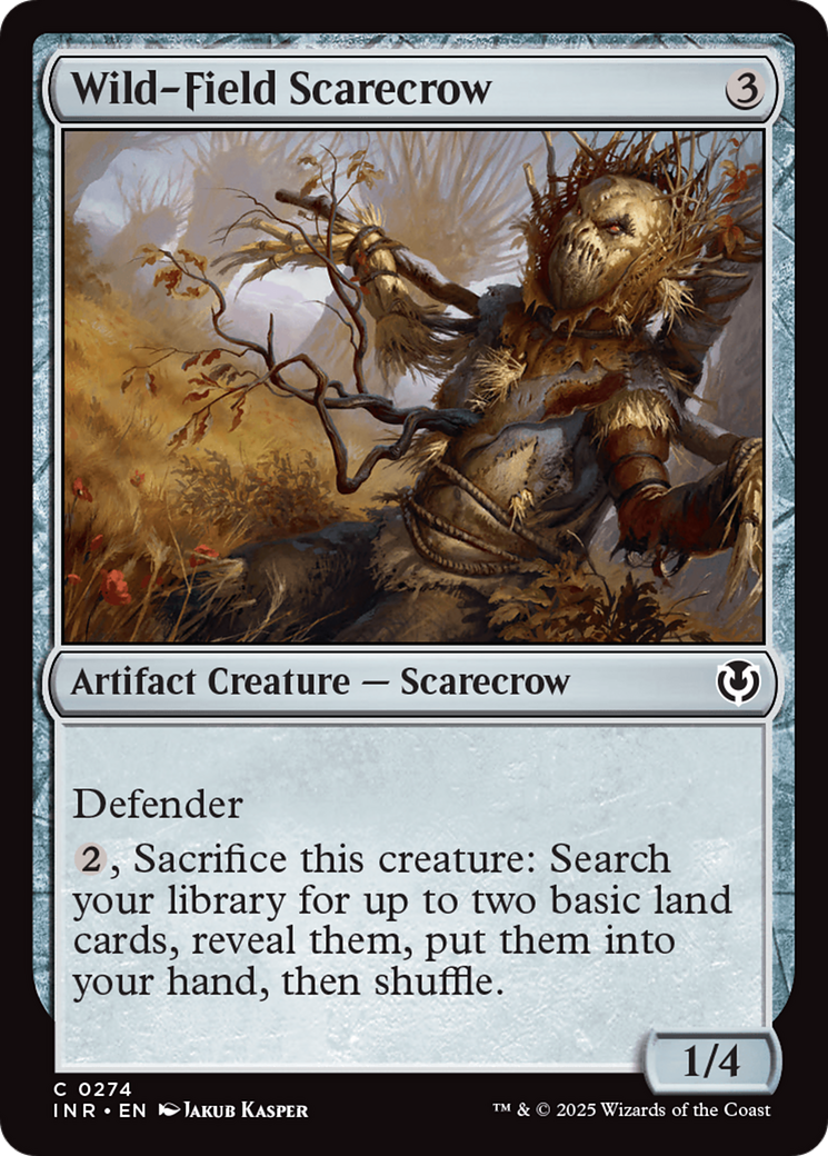 Wild-Field Scarecrow (INR-274) (Foil)