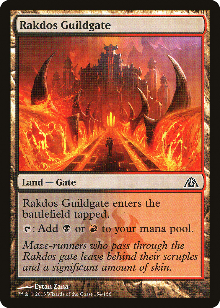 Rakdos Guildgate (DGM-154) (Foil)