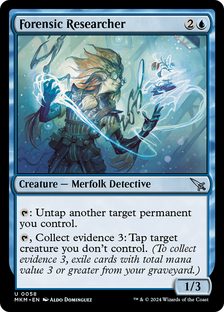 Forensic Researcher (MKM-058) (Foil)
