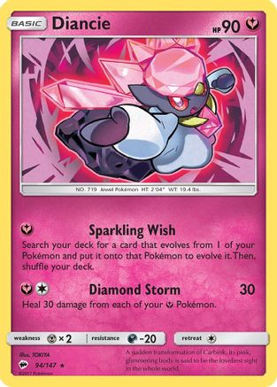 Diancie (BUS-094) (Reverse Holofoil)