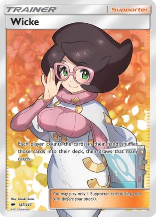Wicke (Full Art) (BUS-147) (Holofoil)