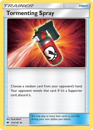 Tormenting Spray (BUS-125) (Reverse Holofoil)