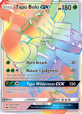 Tapu Bulu GX (Secret) (BUS-149) (Holofoil)