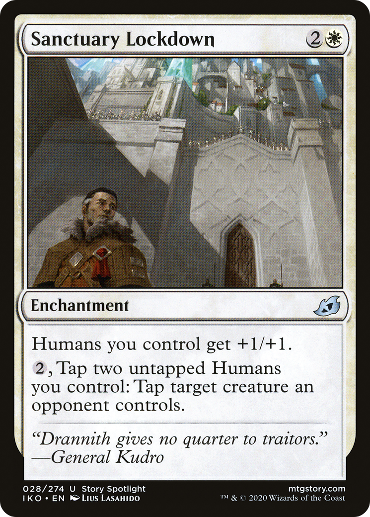 Sanctuary Lockdown (IKO-028) (Foil)