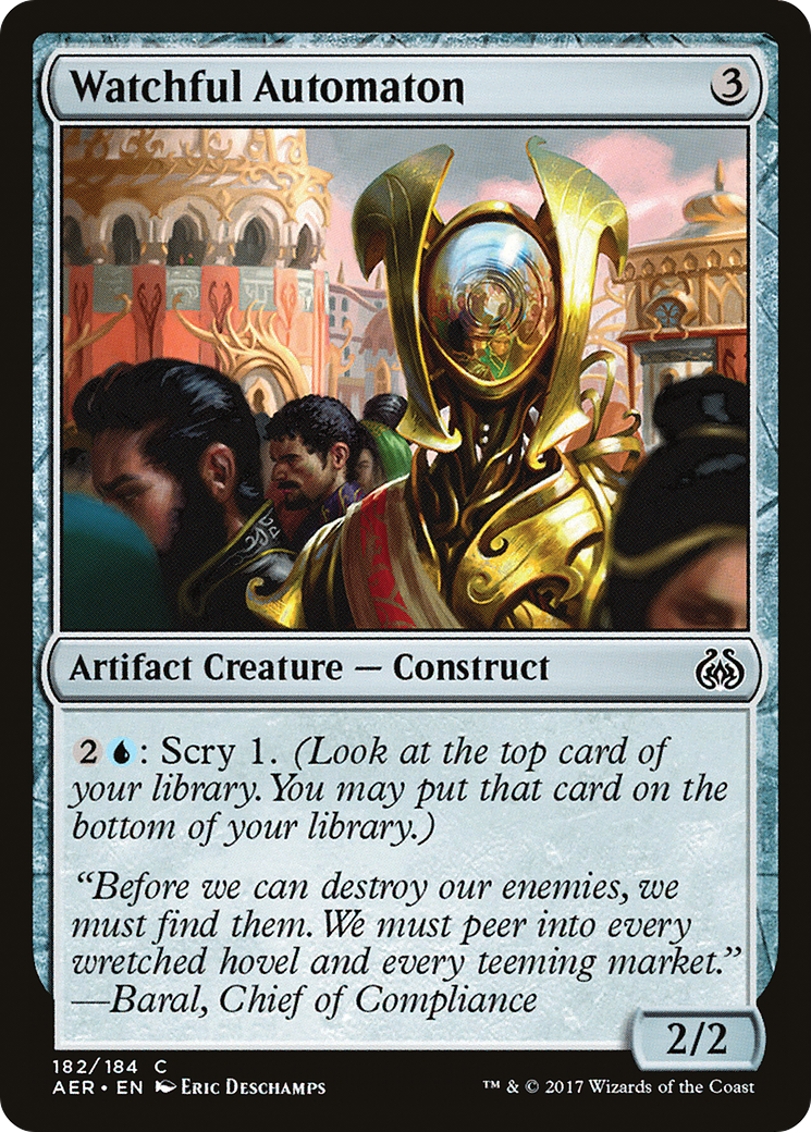 Watchful Automaton (AER-182)