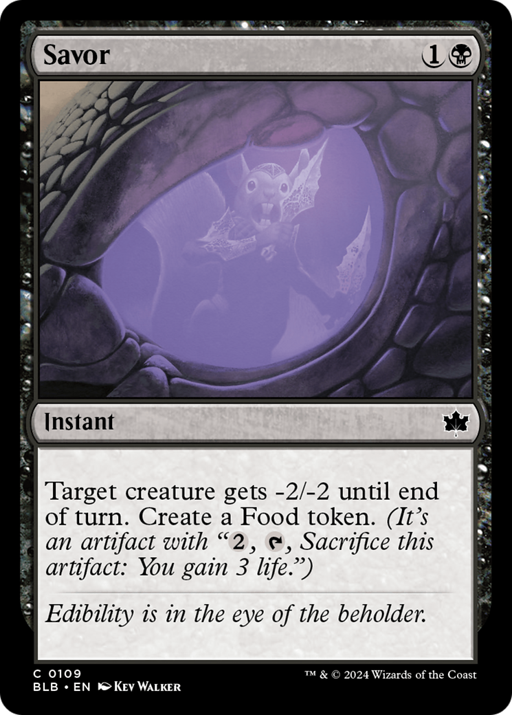 Savor (BLB-109) (Foil)