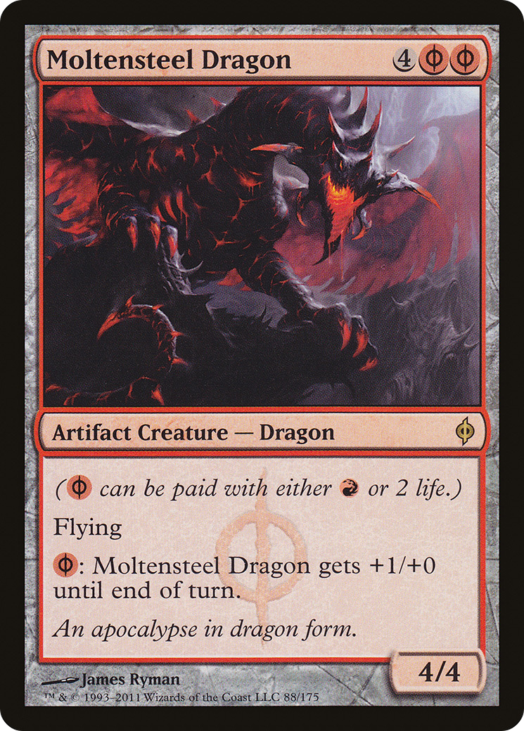 Moltensteel Dragon (NPH-088) (Foil)