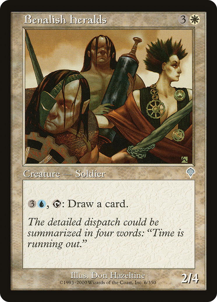 Benalish Heralds (INV-006) (Foil)