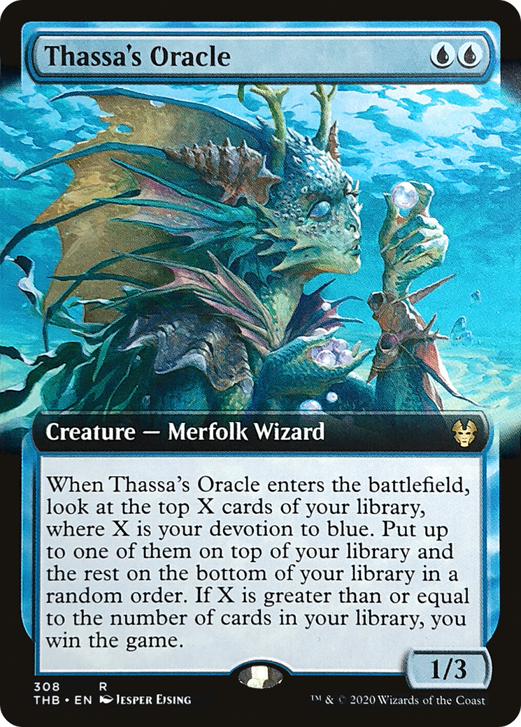 Thassa's Oracle (THB-308) (Extended Art) (Foil)