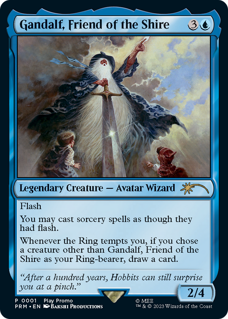 Gandalf, Friend of the Shire (PLAY-001) (Foil)