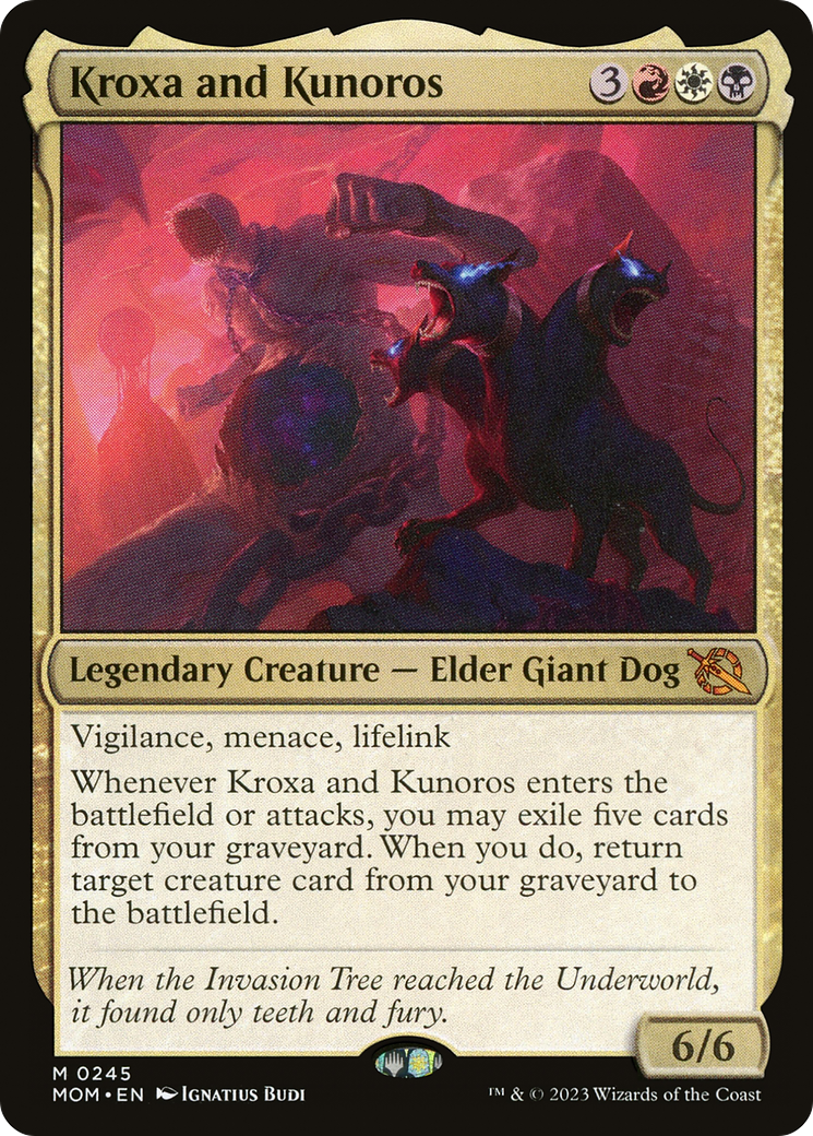 Kroxa and Kunoros (MOM-245) (Foil)